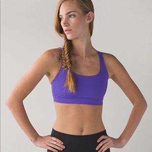 Lululemon Energy Bra Iris Flower